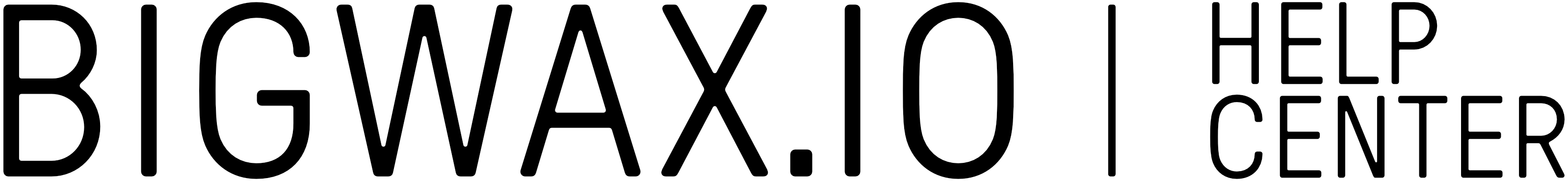 Bigwax.io logo